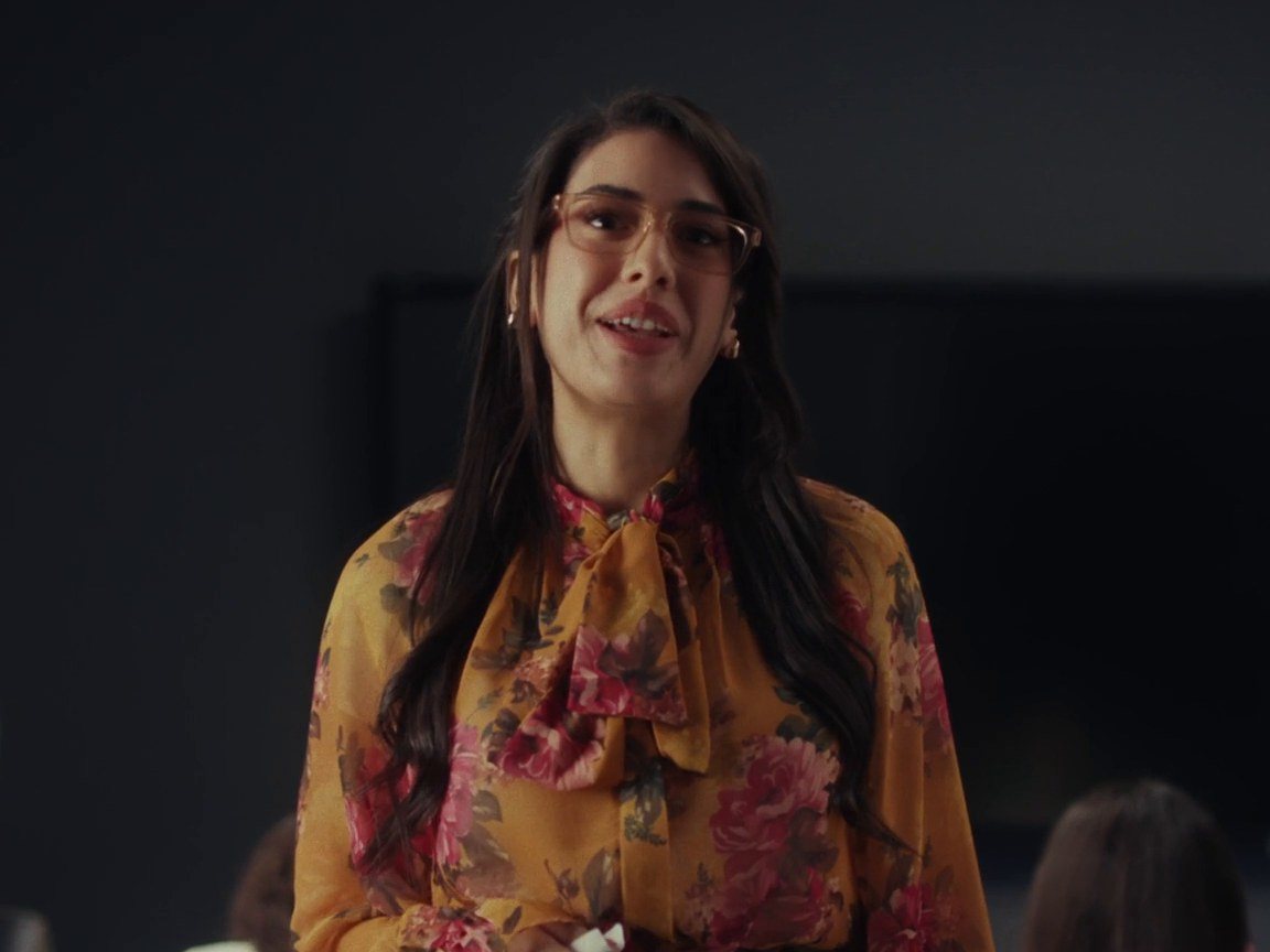 Teacher speaking in her classroom
